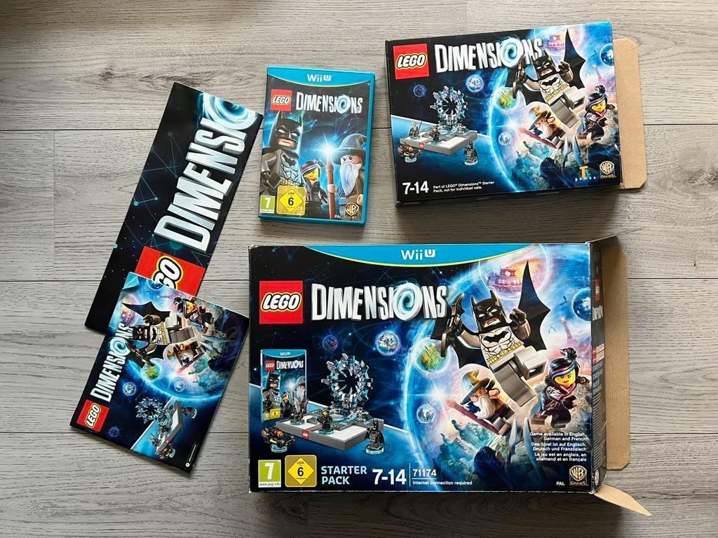 WiiU Lego Dimensions 71174 Starter pack, 2 spelers, Ophalen of Verzenden, Zo goed als nieuw, Role Playing Game (Rpg)