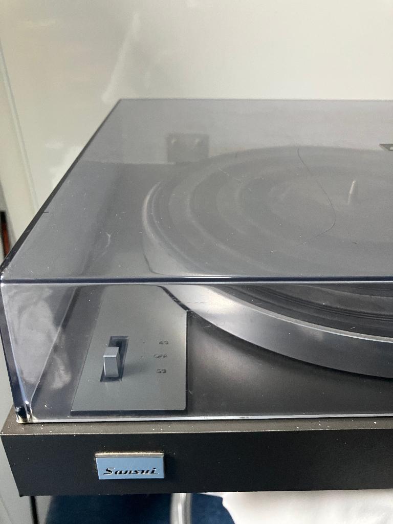 Sansui SR 222 platenspeler, Audio, Tv en Foto, Platenspelers, Ophalen, Gebruikt, Platenspeler, Overige merken