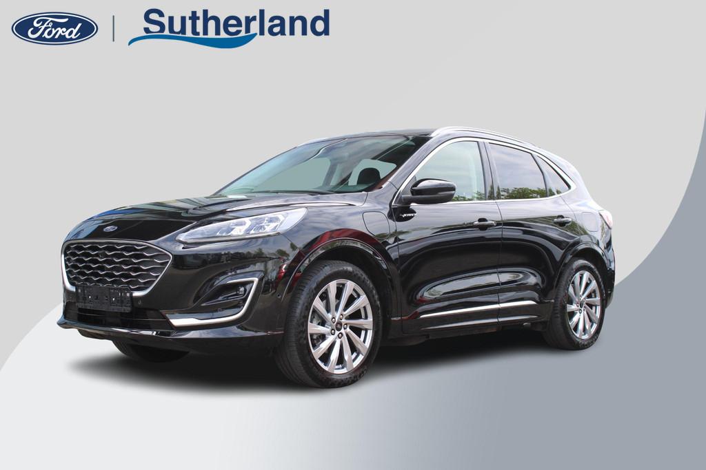 Ford Kuga 2.5 PHEV Vignale | Full Options! | Wegklapbare Tre, 14 kWh, Gebruikt, 4 cilinders, Zwart