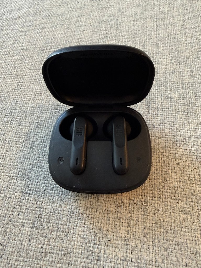 JBL Wave Flex Black Earbuds, Gebruikt, Zwart, Ophalen of Verzenden, JBL