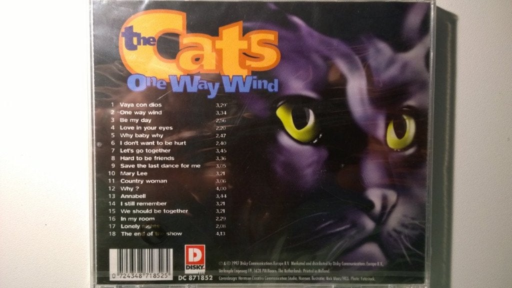 The Cats - One Way Wind, Ophalen of Verzenden, Zo goed als nieuw, Pop, Album