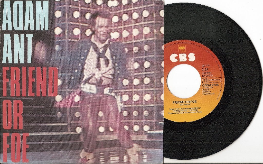 Adam ant - friend or foe, Ophalen of Verzenden, Gebruikt, 7 inch, Overige genres