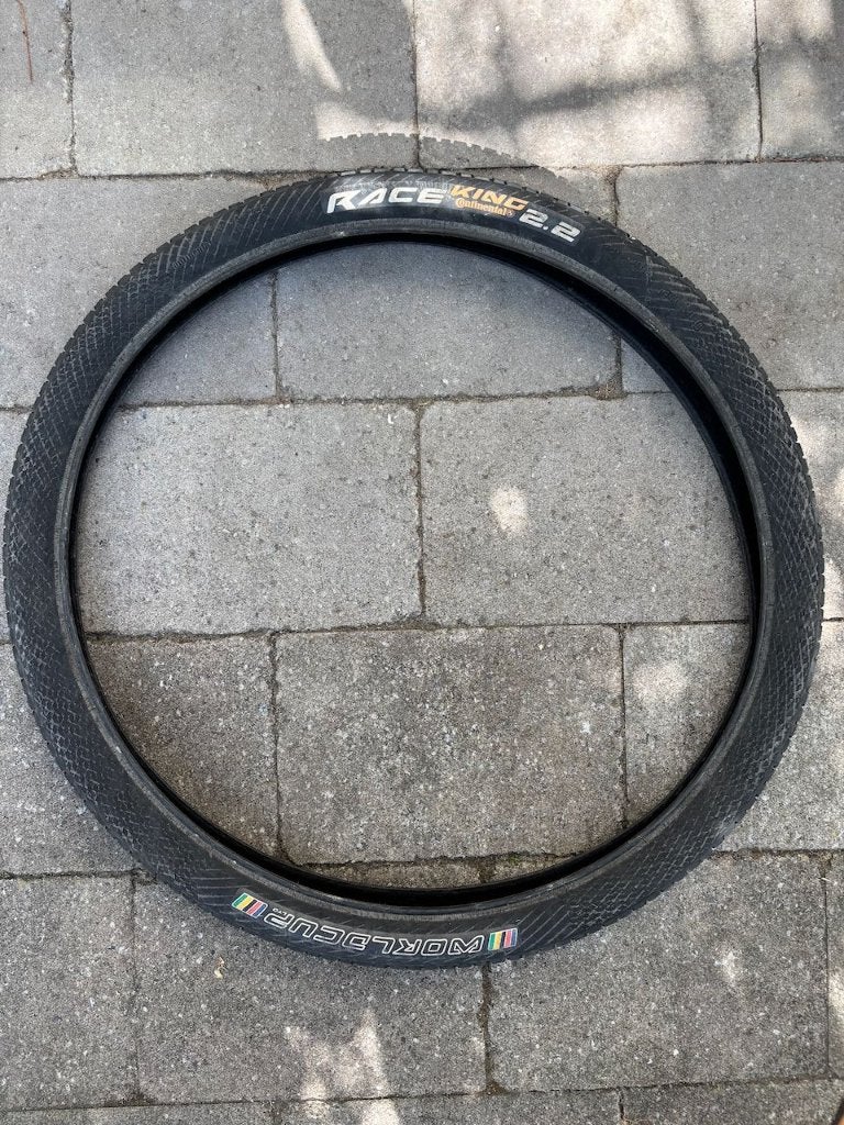 buitenband Continental Race King, Fietsen en Brommers, Gebruikt, Band, Ophalen of Verzenden, Mountainbike