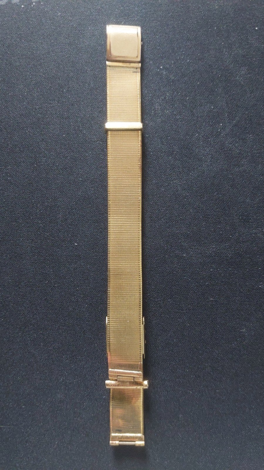 Art Deco doublé horlogebandje met DRGM en ED monogram, Verzenden, Overige merken, 1930 tot 1960