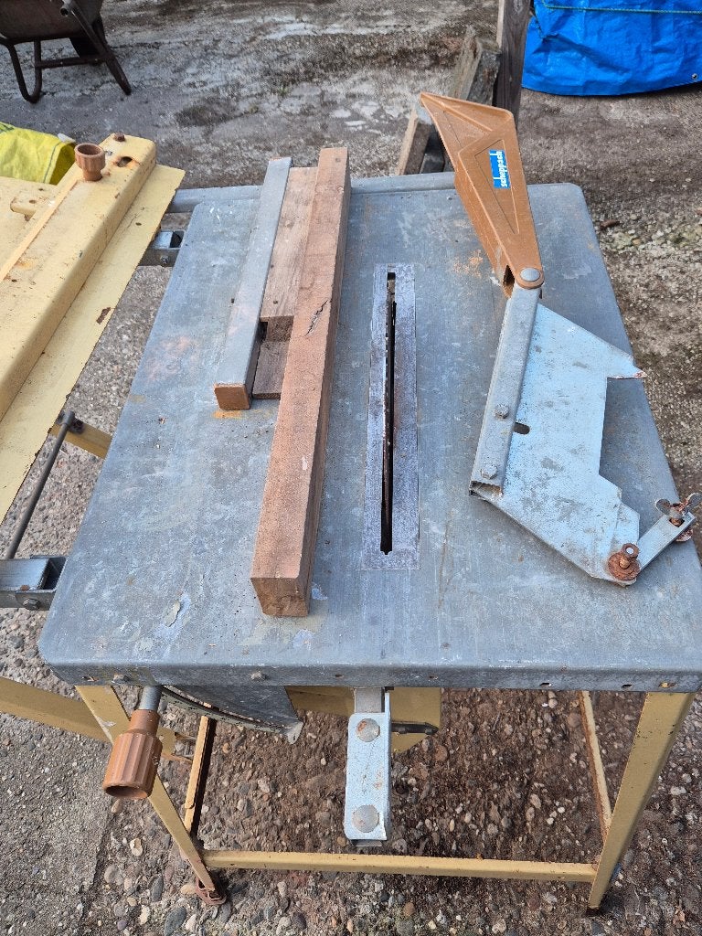 Scheppach, Prima TKU, 1500 watt, 220v,  zaagblad max. 315mm, Doe-het-zelf en Verbouw, Gereedschap | Zaagmachines, Ophalen, Gebruikt