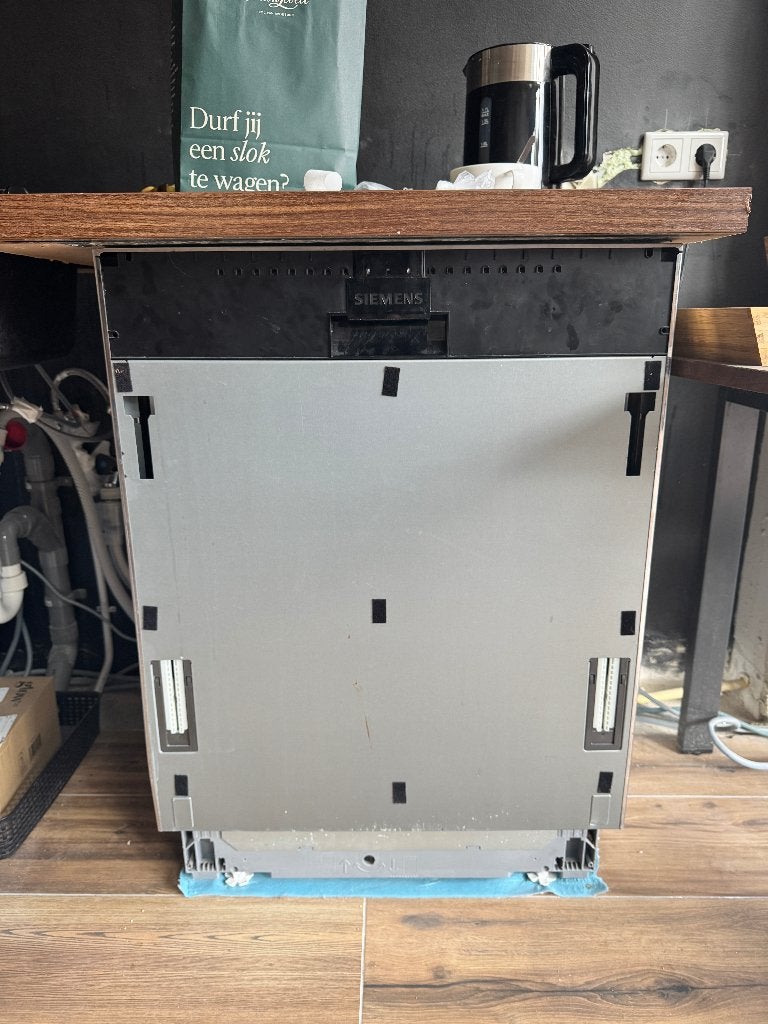 Siemens XXL inbouwvaatwasser SX73EX02CE, Ophalen, Gebruikt, Eco programma, Minder dan 10 liter