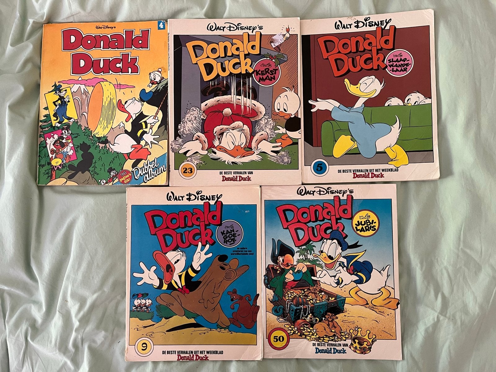 Donald Duck Dubbelalbum en losse stripboeken, Boeken, Meerdere stripboeken, Ophalen of Verzenden, Gelezen