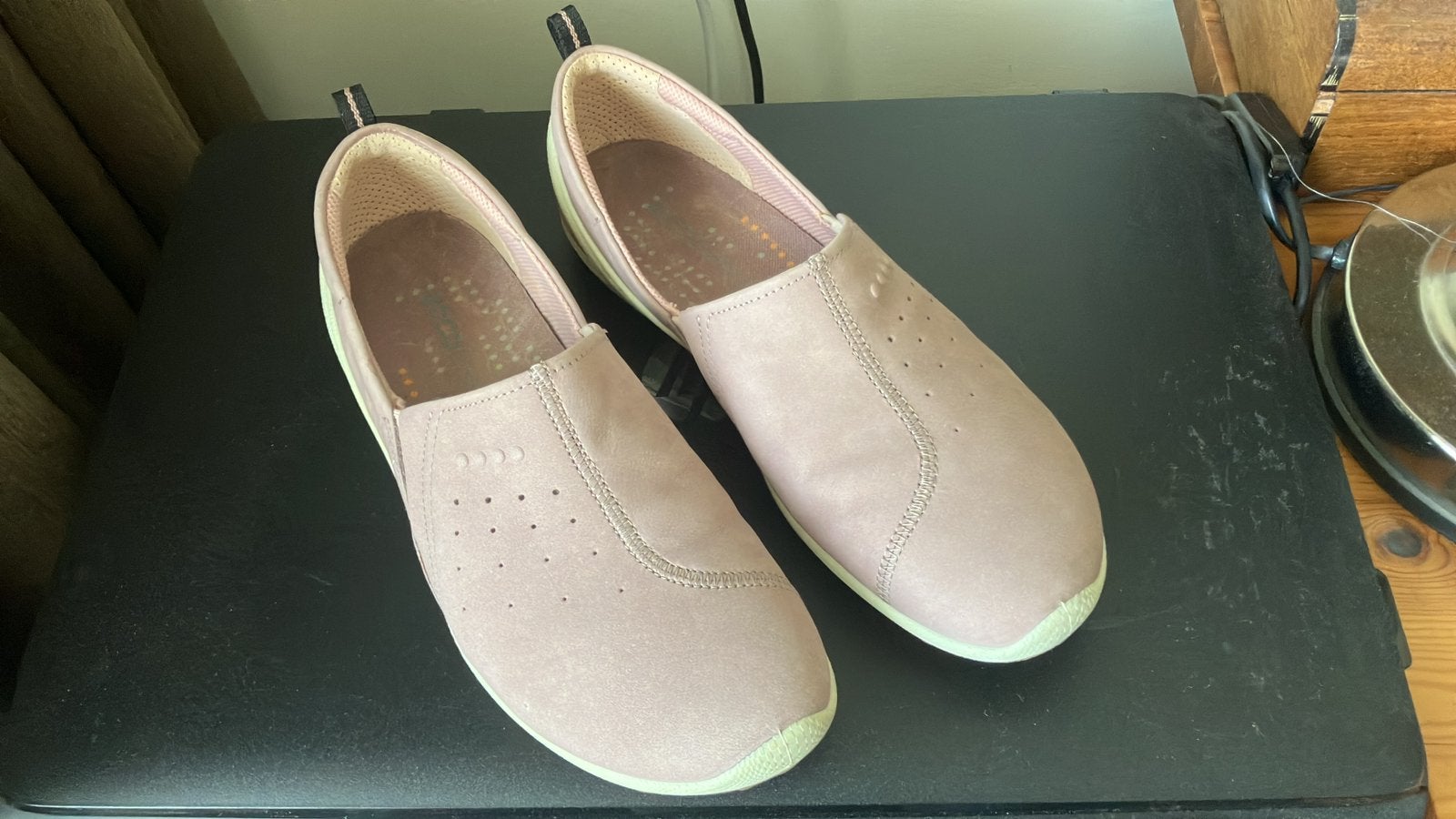 Roze schoenen van Ecco maat 38, Kleding | Dames, Schoenen, Verzenden, Zo goed als nieuw, Roze, Sneakers of Gympen