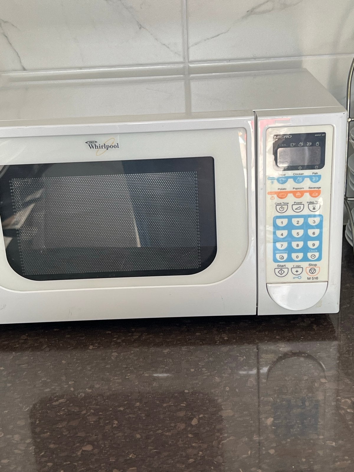 Whirlpool Magnetron M 516 - Wit, Gebruikt, Ophalen, F, Gebruikt, 5046AE