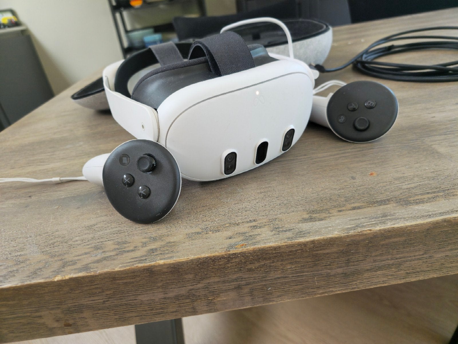 Meta Quest 3 VR-bril 512gb met add ons! Geen schade lenzen., Spelcomputers en Games, Virtual Reality, Ophalen of Verzenden, Zo goed als nieuw