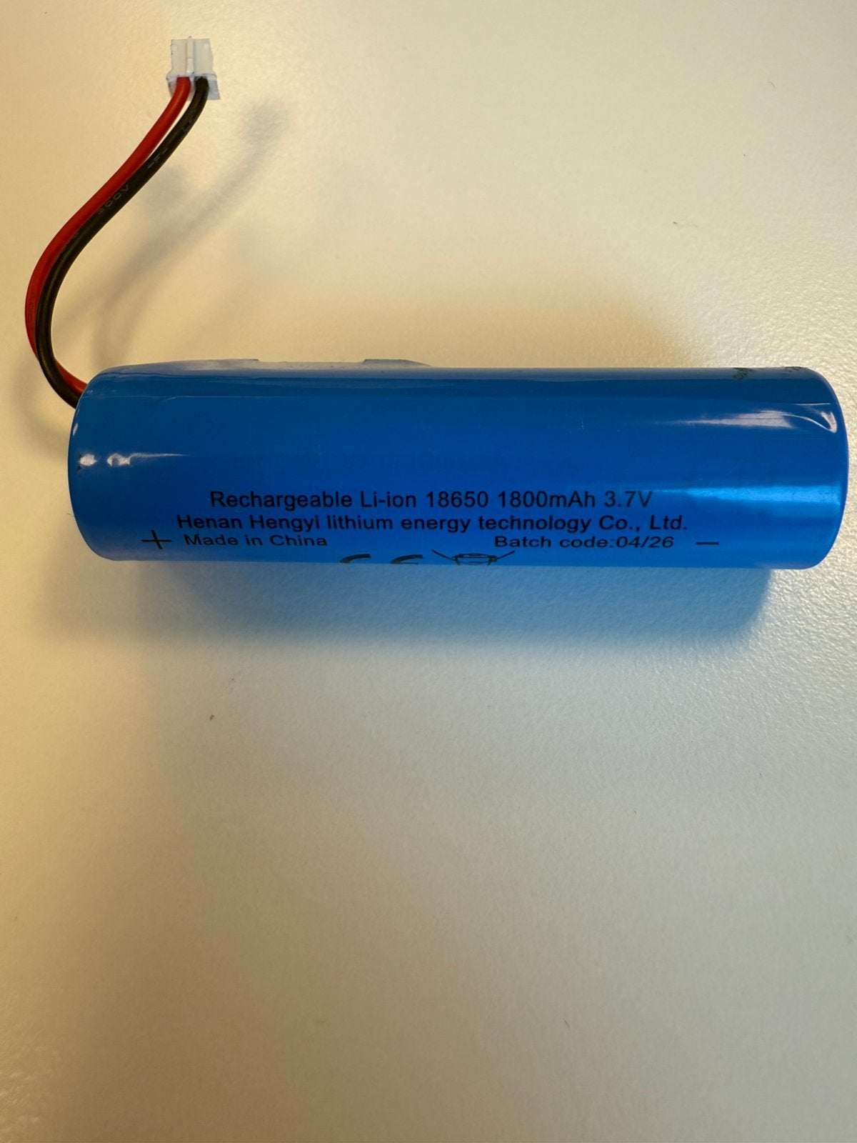 Rechargeable batteries Li-ion 18650 1800mAh, Ophalen of Verzenden, Zo goed als nieuw