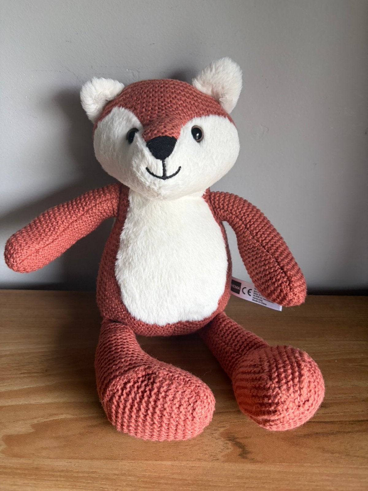 Hema vos knuffel knuffeltje knuffels nieuw, Verzenden, Zo goed als nieuw, Overige typen