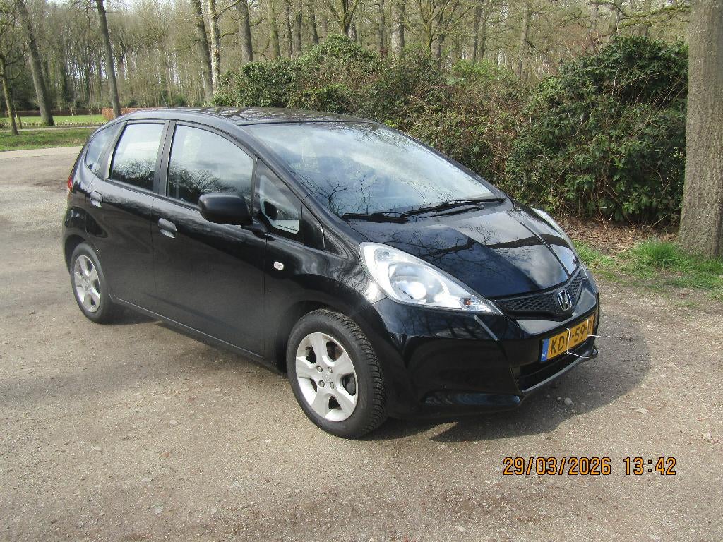 Honda Jazz 1.2 bouwjaar 2014 91841km Airco Zwart Nieuwe APK, Voorwielaandrijving, 1131 kg, Zwart, 4 cilinders