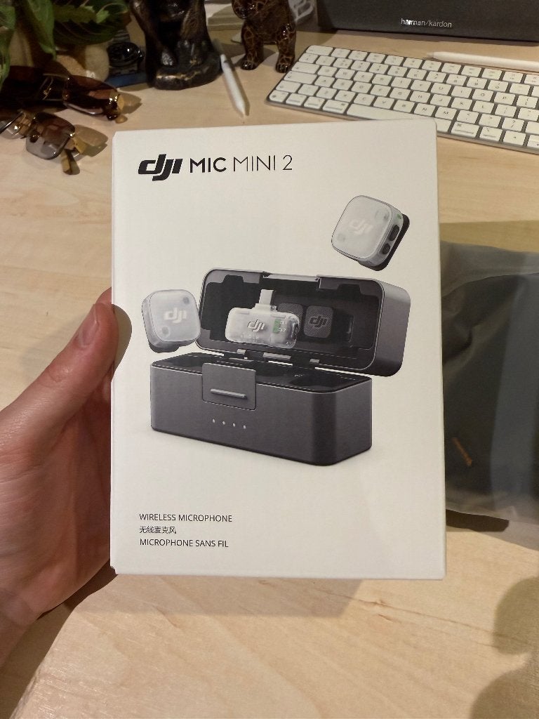 DJI mic mini 2 - NIEUW - 2 TX 1RX + charging case, Muziek en Instrumenten, Microfoons, Ophalen of Verzenden, Nieuw, Overige typen