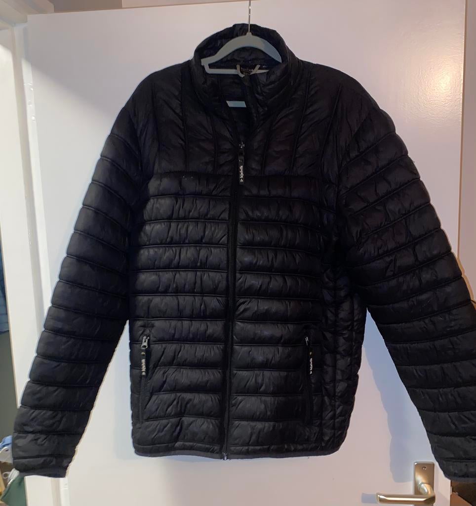 Kjelvik gewatteerde outdoorjas XL, Ophalen of Verzenden, Zo goed als nieuw, Maat 56/58 (XL), Zwart
