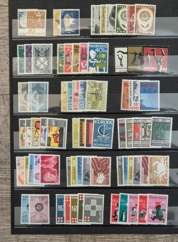 Postzegels Nederland tussen:(1945-1969)(415zegels), Ophalen of Verzenden, Nederland
