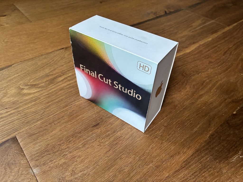Final Cut Pro 7 - originele discs als nieuw, Ophalen of Verzenden, Zo goed als nieuw, MacOS