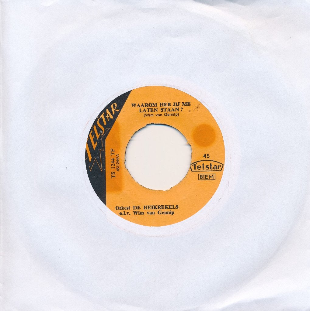 313 Heikrekels - Waarom heb jij me laten staan (1967), Cd's en Dvd's, Vinyl Singles, Ophalen of Verzenden, Gebruikt, 7 inch, Nederlandstalig