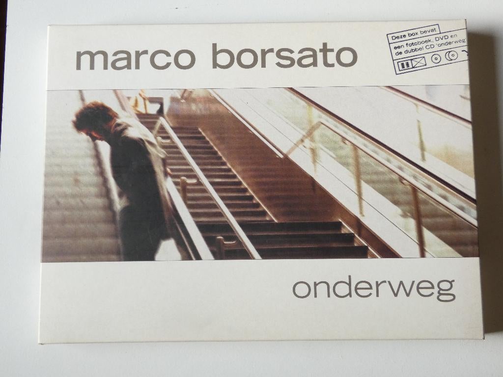 Marco Borsato – Onderweg box fotoboek cd dvd, Verzenden, Gebruikt, Pop
