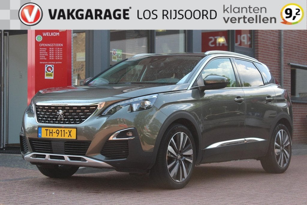 PEUGEOT 3008 1.2 PureTech *Premium* | Trekhaak | Camera | Ha, Gebruikt, 1199 cc, Leder en Stof, Origineel Nederlands
