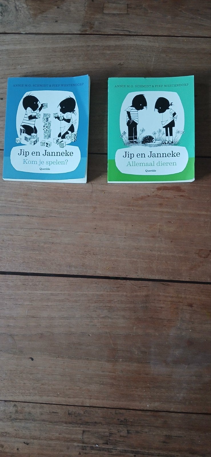 Jip en Janneke, Ophalen, Speelkaart(en)