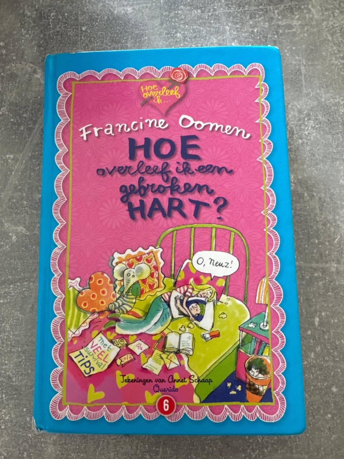 Hoe overleef ik... boeken van Francine Oomen (2 stuks), Verzenden, Gelezen, Fictie