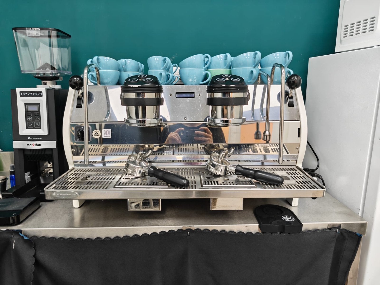 La Marzocco strada 2g AV, Gebruikt, Espresso apparaat, 10 kopjes of meer, Koffiebonen