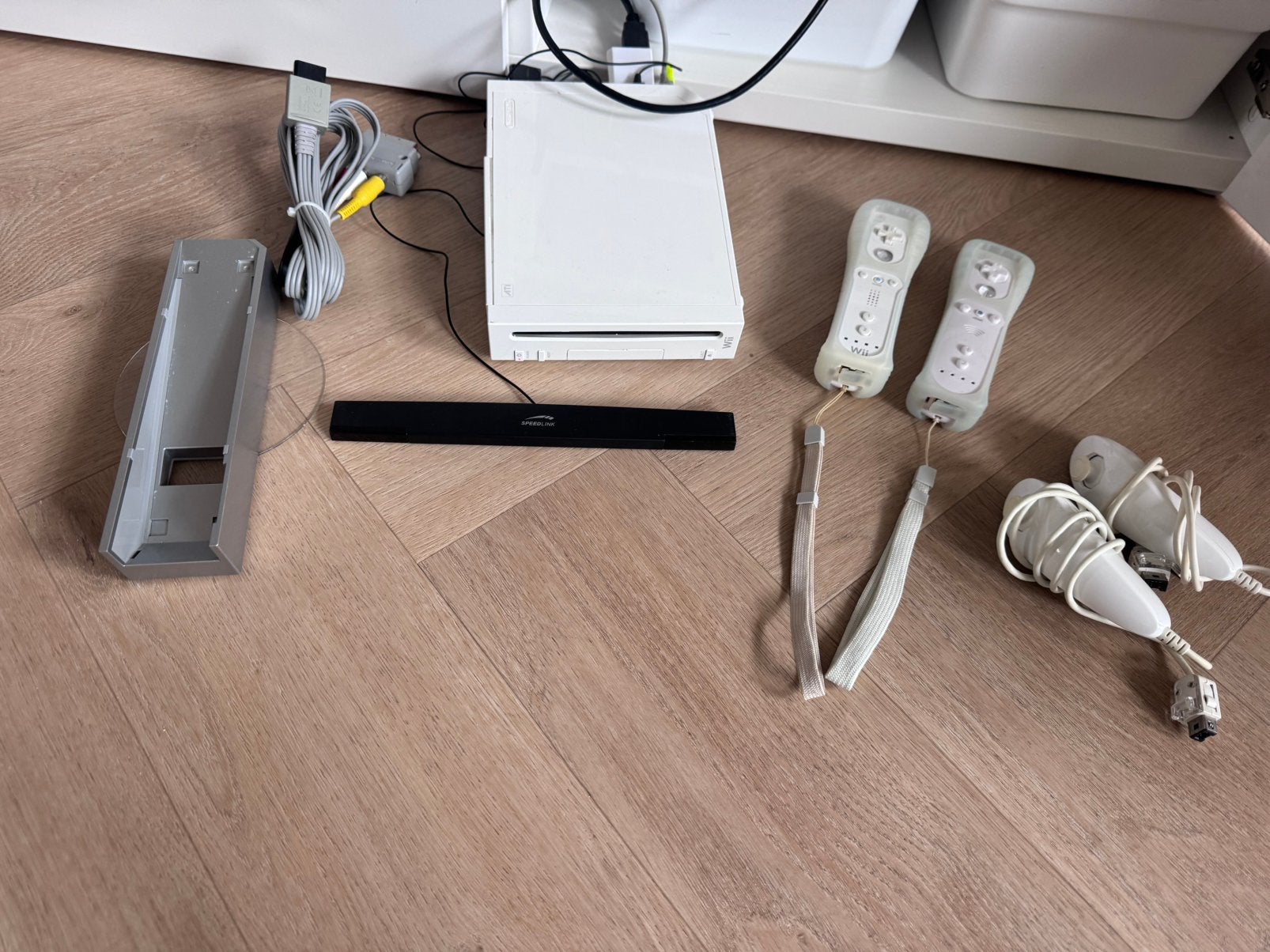 Nintendo Wii console met veel spellen zie tekst, Ophalen, Gebruikt