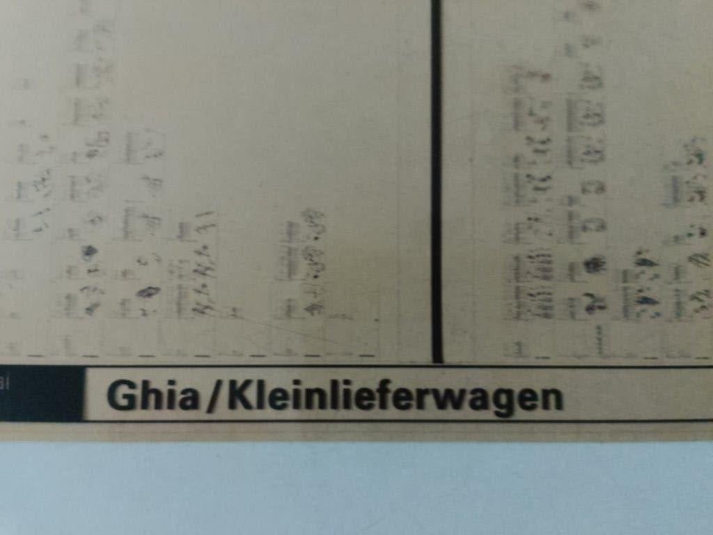 Vw  Karmann Ghia dealer Microfiche onderdelencatalogus, Ophalen of Verzenden, Gelezen, Volkswagen