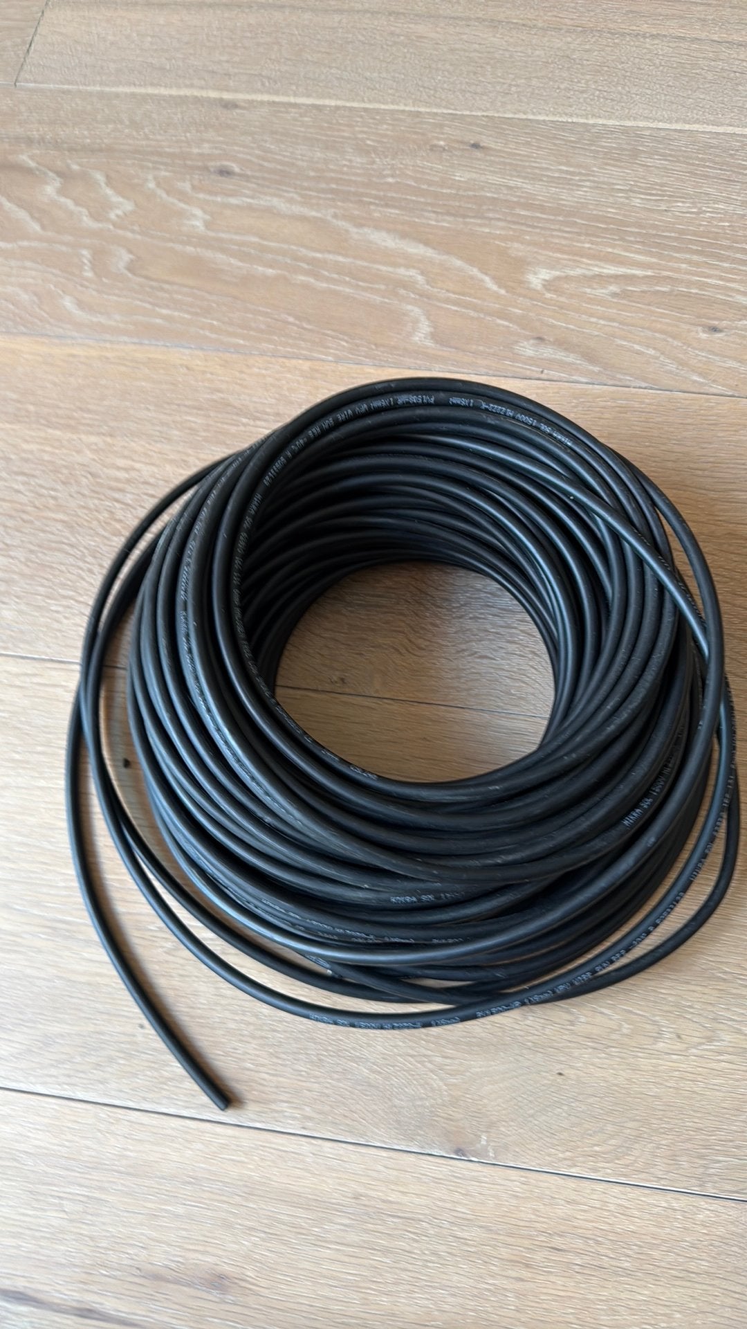 Pv kabel 6mm2.  Rol 46 meter, Doe-het-zelf en Verbouw, Elektra en Kabels, Ophalen of Verzenden, Zo goed als nieuw, Kabel of Snoer