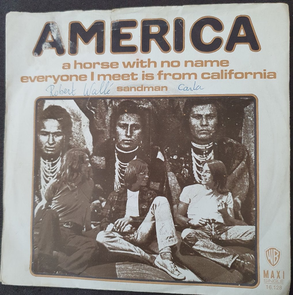 America - Horse With No Name, Cd's en Dvd's, Vinyl Singles, Fotohoes, Verzenden, Gebruikt, Pop
