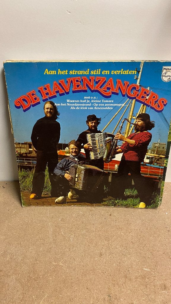 De Havenzangers - Aan het strand stil en verlaten LP, LP, Gebruikt, Pop, Ophalen of Verzenden