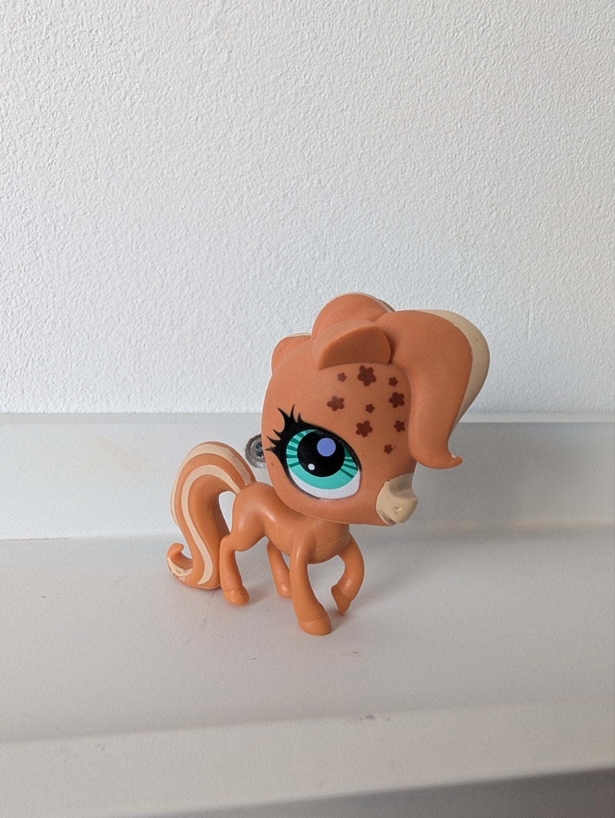 Littlest Pet Shop LPS paard – oranje – vintage 2006, Verzenden, Gebruikt