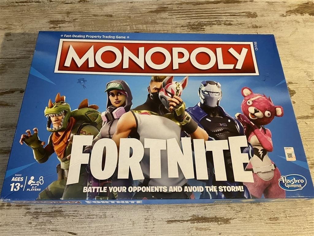 Monopoly fortnite editie [s474], Verzenden, Zo goed als nieuw