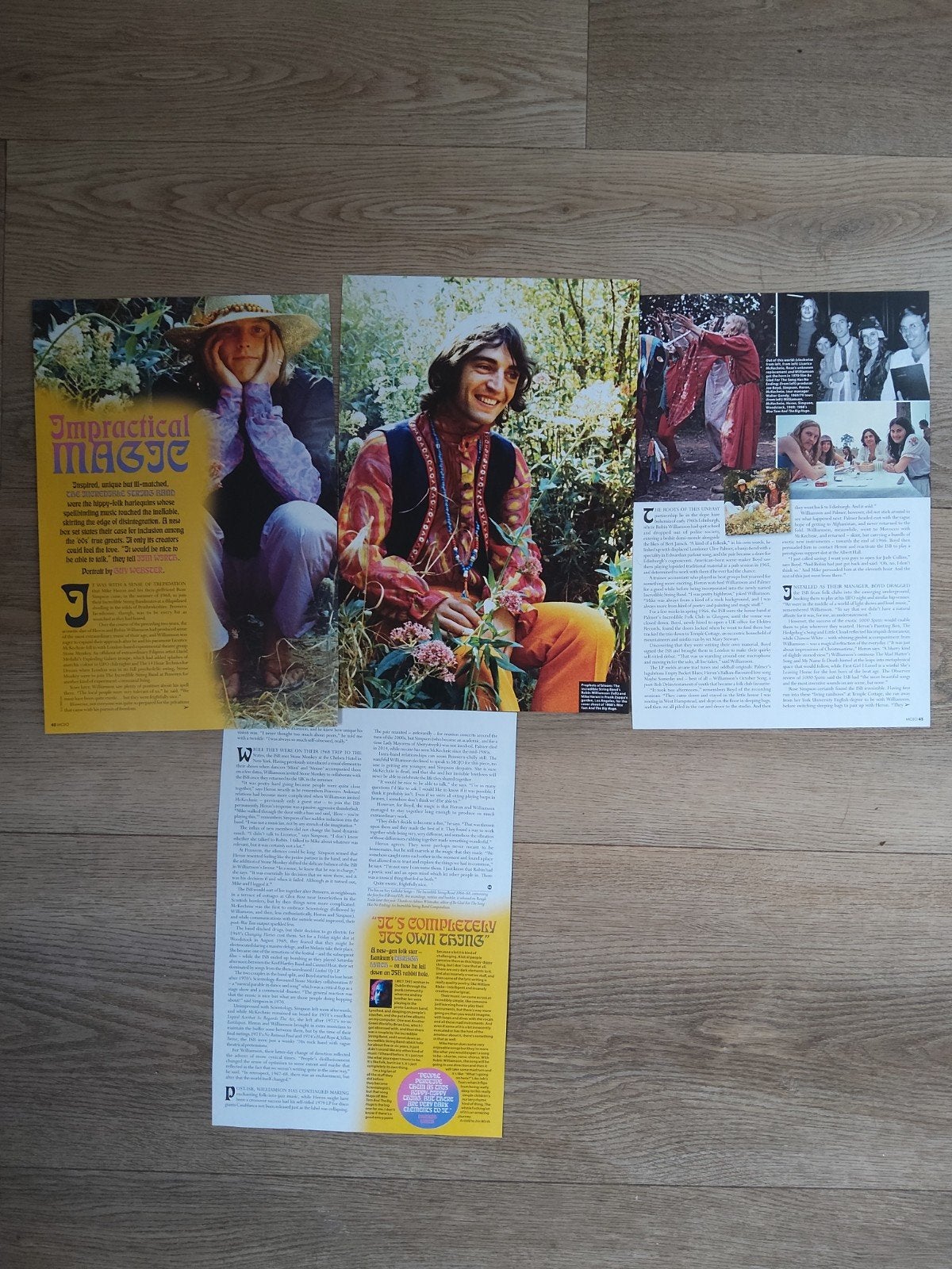 The Incredible string band, Ophalen of Verzenden, Boek, Tijdschrift of Artikel