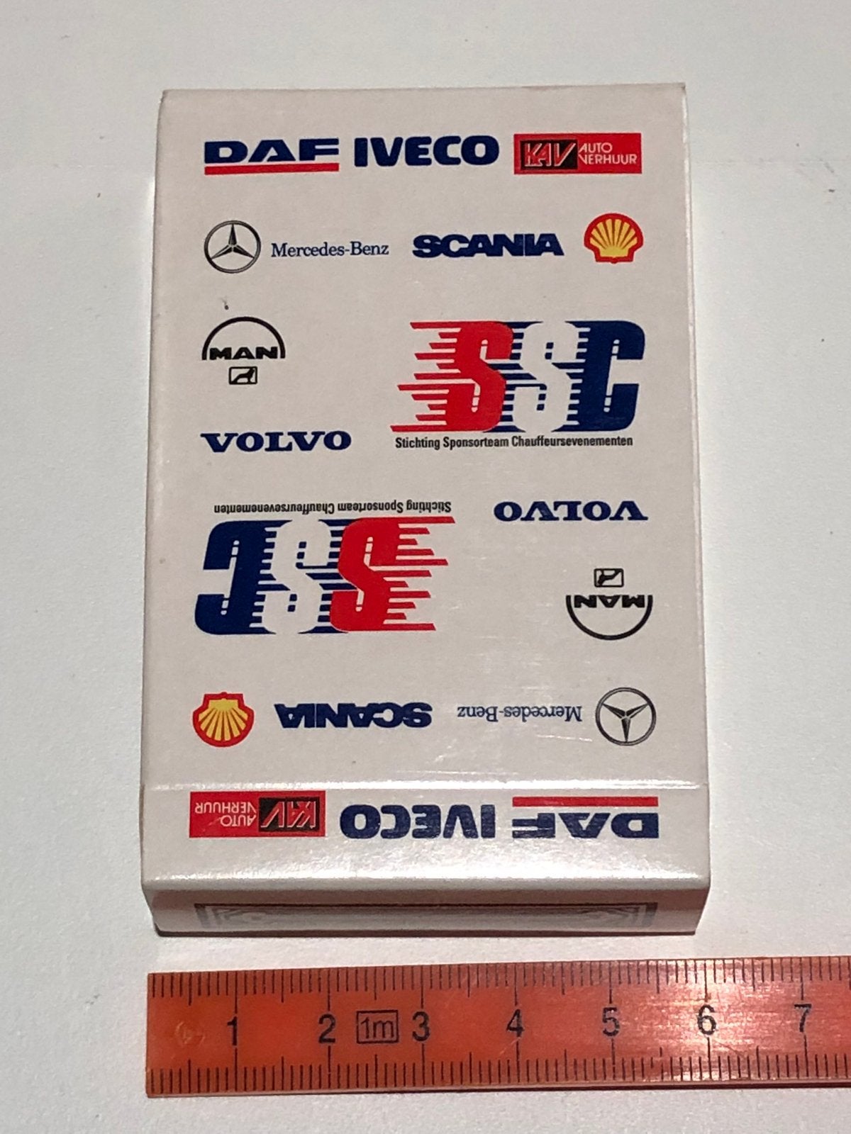 Kaartspel DAF, Scania, Volvo, Shell, MAN, Ophalen of Verzenden, Zo goed als nieuw, Auto's