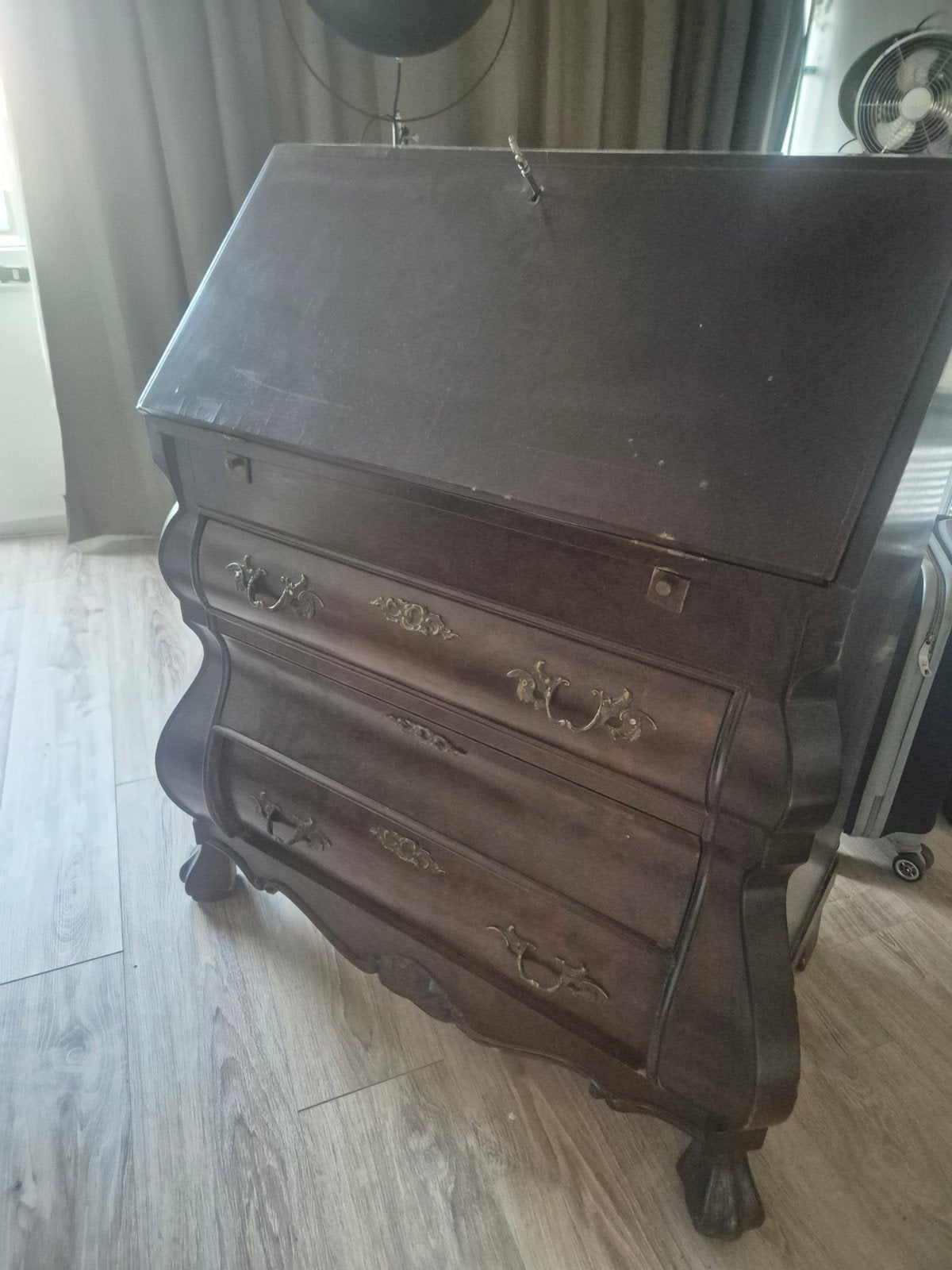 Antiek secretaire bureau - heeft liefde en aandacht nodig, Antiek en Kunst, Antiek | Meubels | Kasten, Ophalen