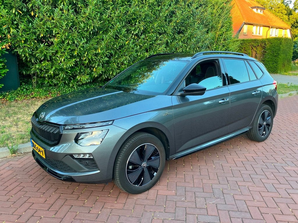 Skoda KAMIQ 1.0 TSI Monte Carlo dsg met vele opties en garan, Auto's, Skoda, Gebruikt, 3 cilinders, Kamiq, SUV of Terreinwagen