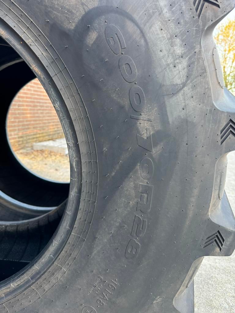 Alliance 600/70r28, Ophalen