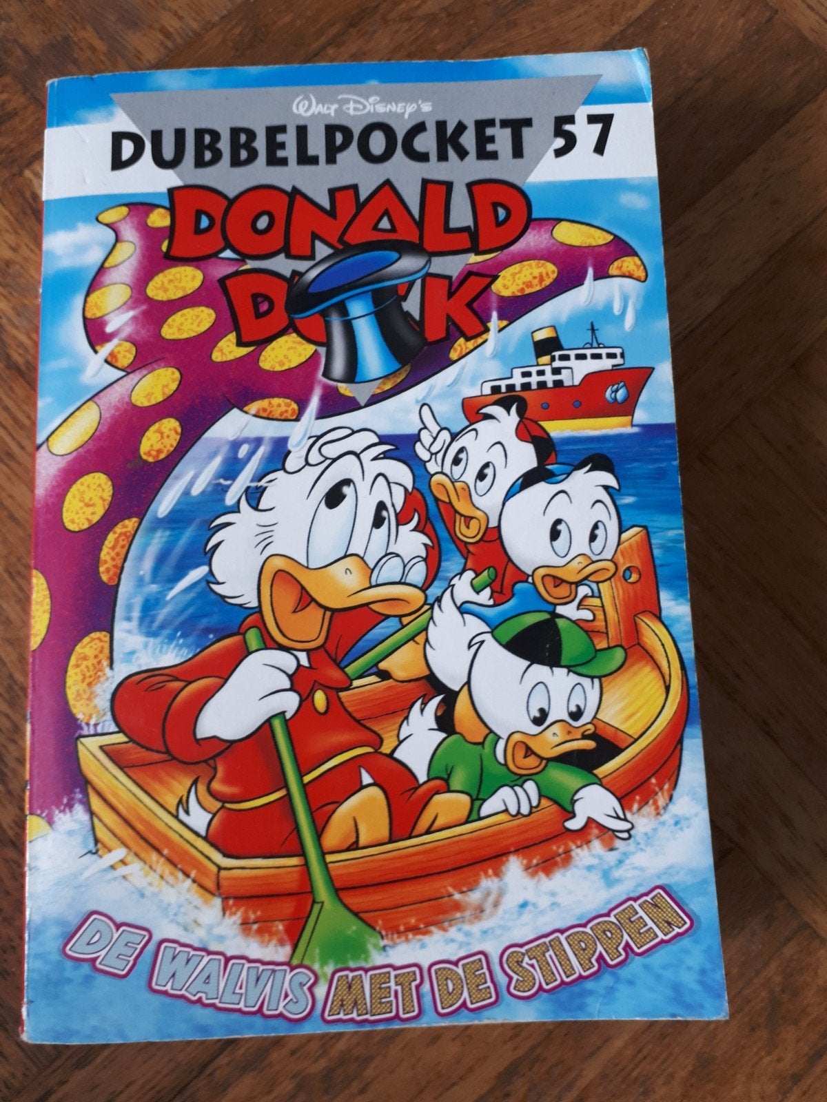 Donald Duck Dubbelpocket 57 & 70 - De Walvis met de Stippen, Meerdere stripboeken, Ophalen of Verzenden, Gelezen