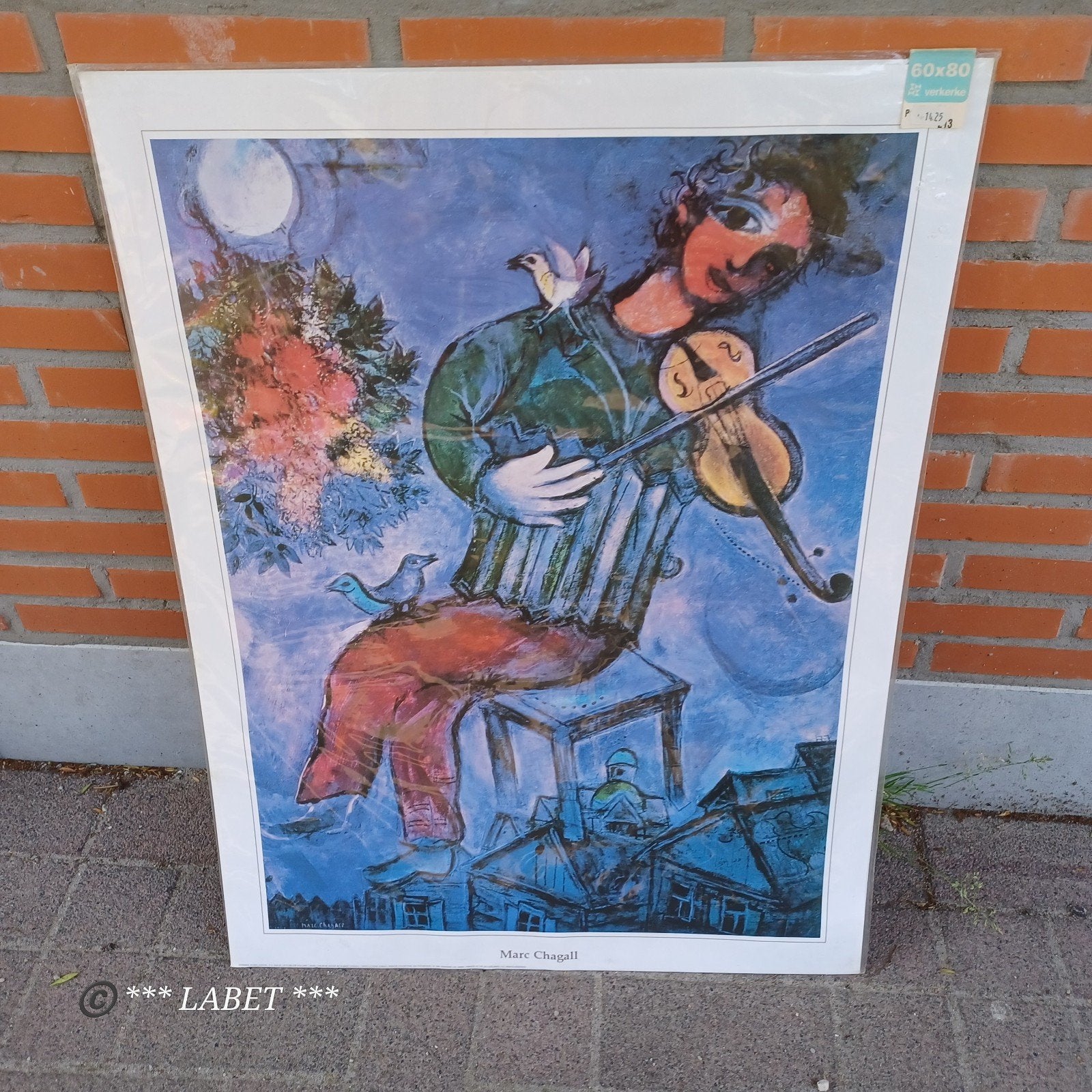 Poster van Marc Chagall, Verzenden