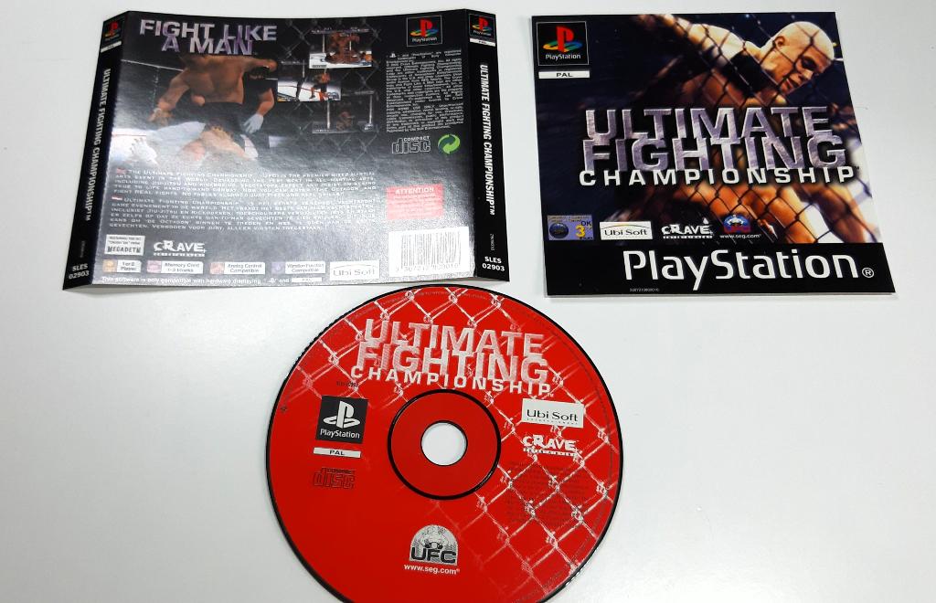 Ultimate Fighting Championship PlayStation 1 Ps1, Vechten, Verzenden, 2 spelers, Zo goed als nieuw