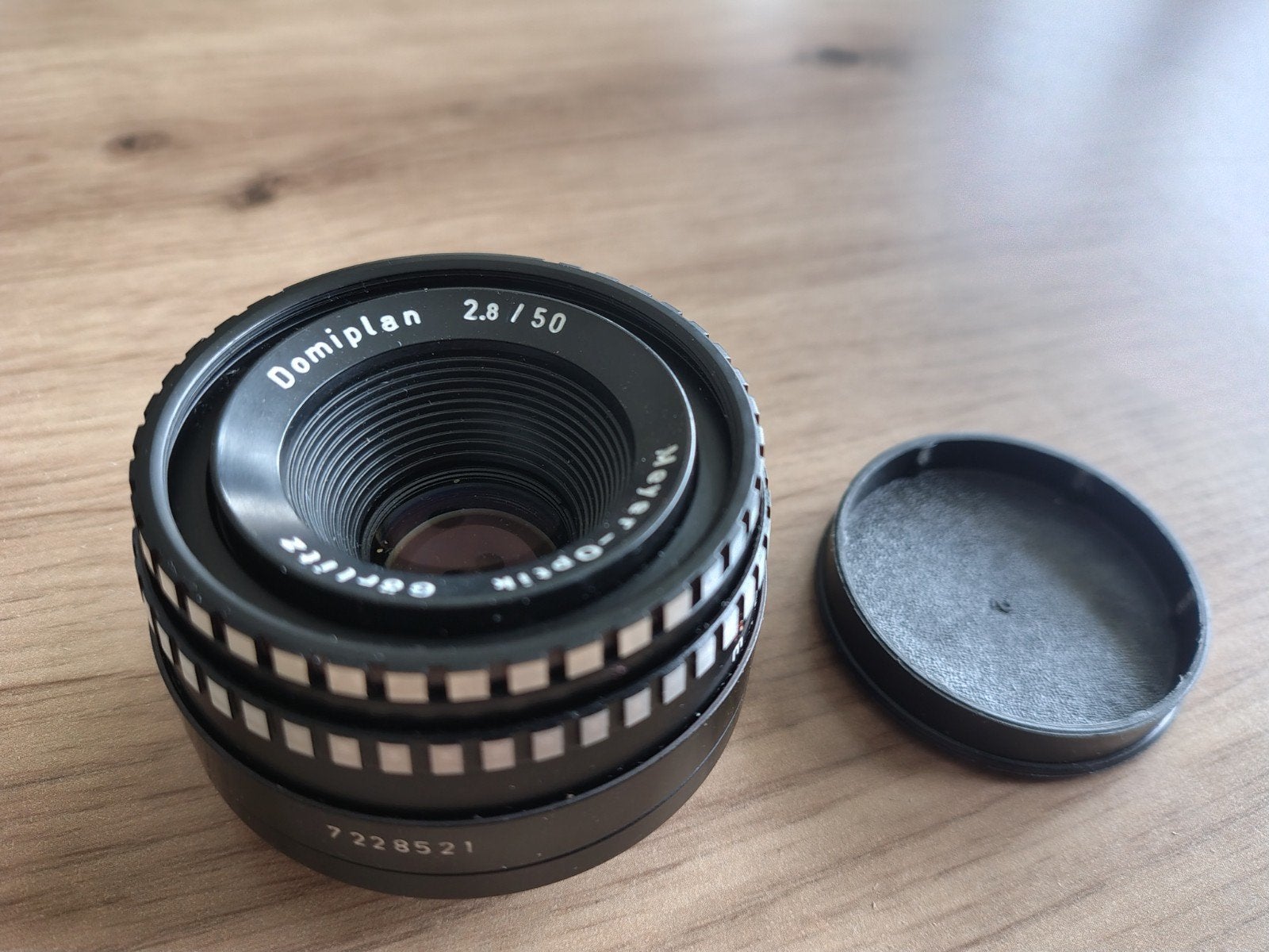 Meyer-Optik Görlitz Domiplan f2.8/50mm lens, Audio, Tv en Foto, Fotografie | Lenzen en Objectieven, Gebruikt, Standaardlens, Overige merken