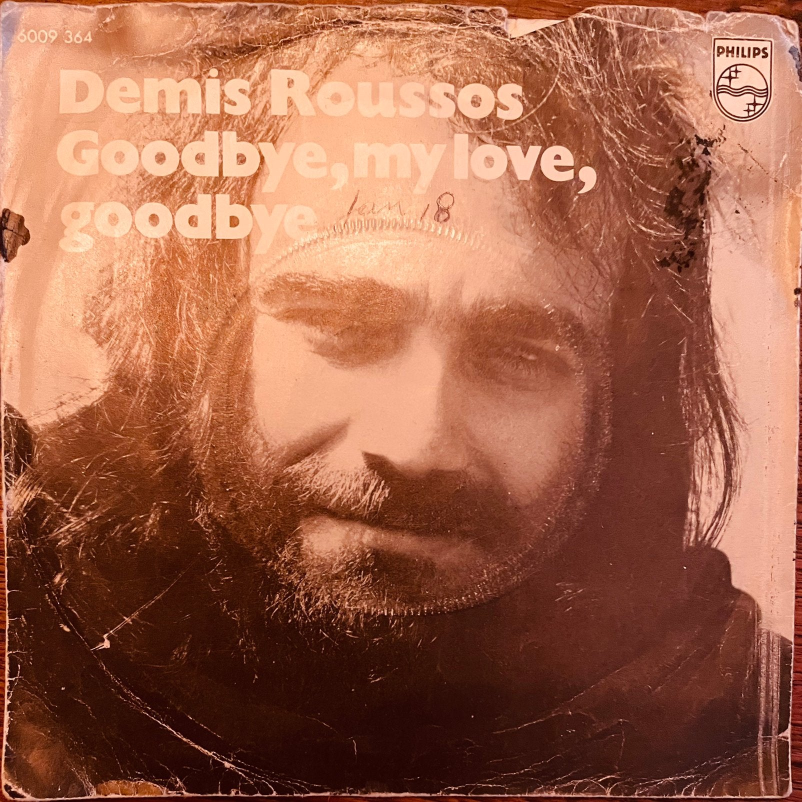 Demis Roussos Goodbye My Love Goodbye uit 1972, Cd's en Dvd's, Vinyl | Pop, Gebruikt, Pop, 7 inch, Ophalen of Verzenden