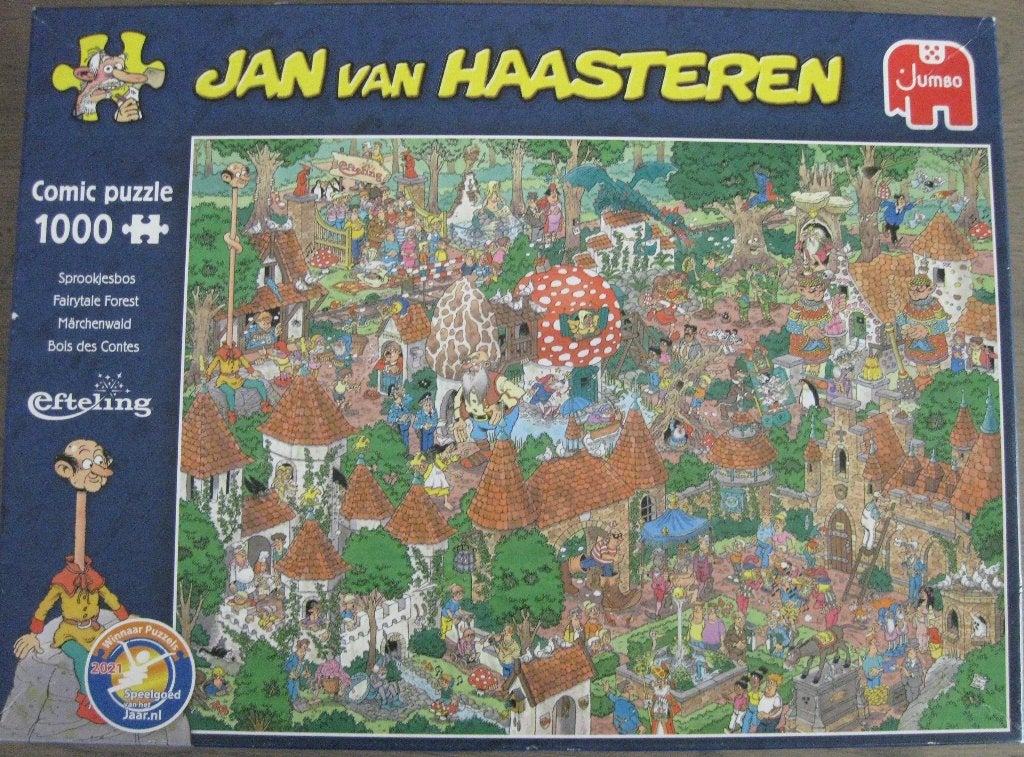 Jan van Haasteren 1000 stukjes, Ophalen, 500 t/m 1500 stukjes, Gebruikt, Legpuzzel