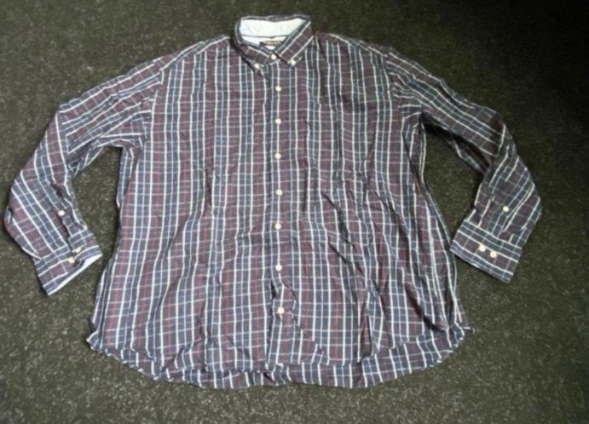 Overhemd. Maat XXL. Tailor & son, Kleding | Heren, Verzenden, Zo goed als nieuw, Blauw, Overige halswijdtes