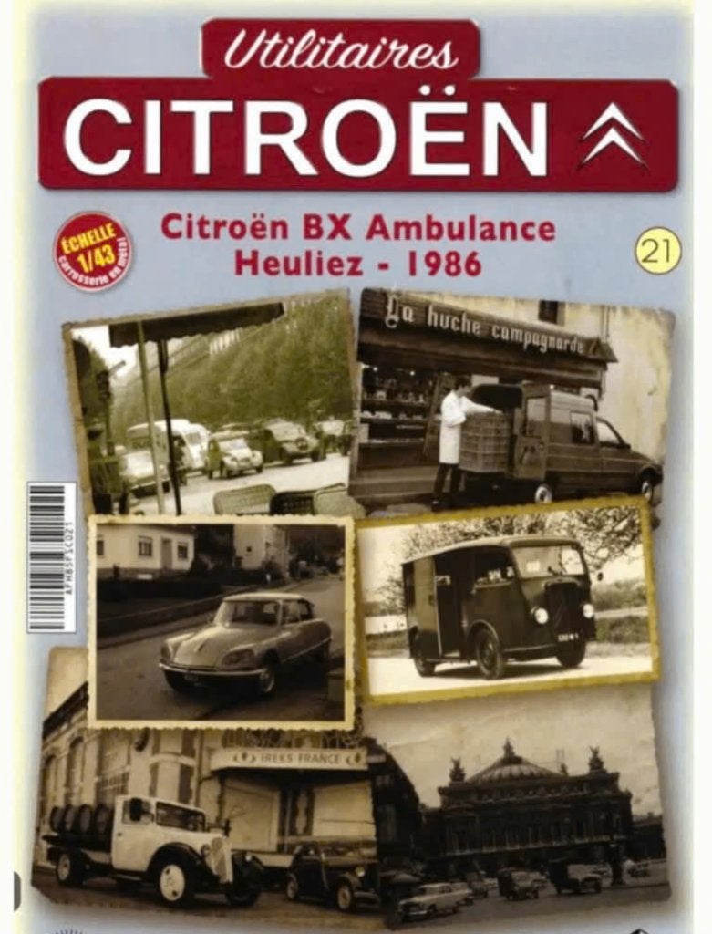 Citroen BX Heuliez 1986 Ambulance Utilitaires Citroen # 21, Verzenden, Nieuw, Auto, Overige merken