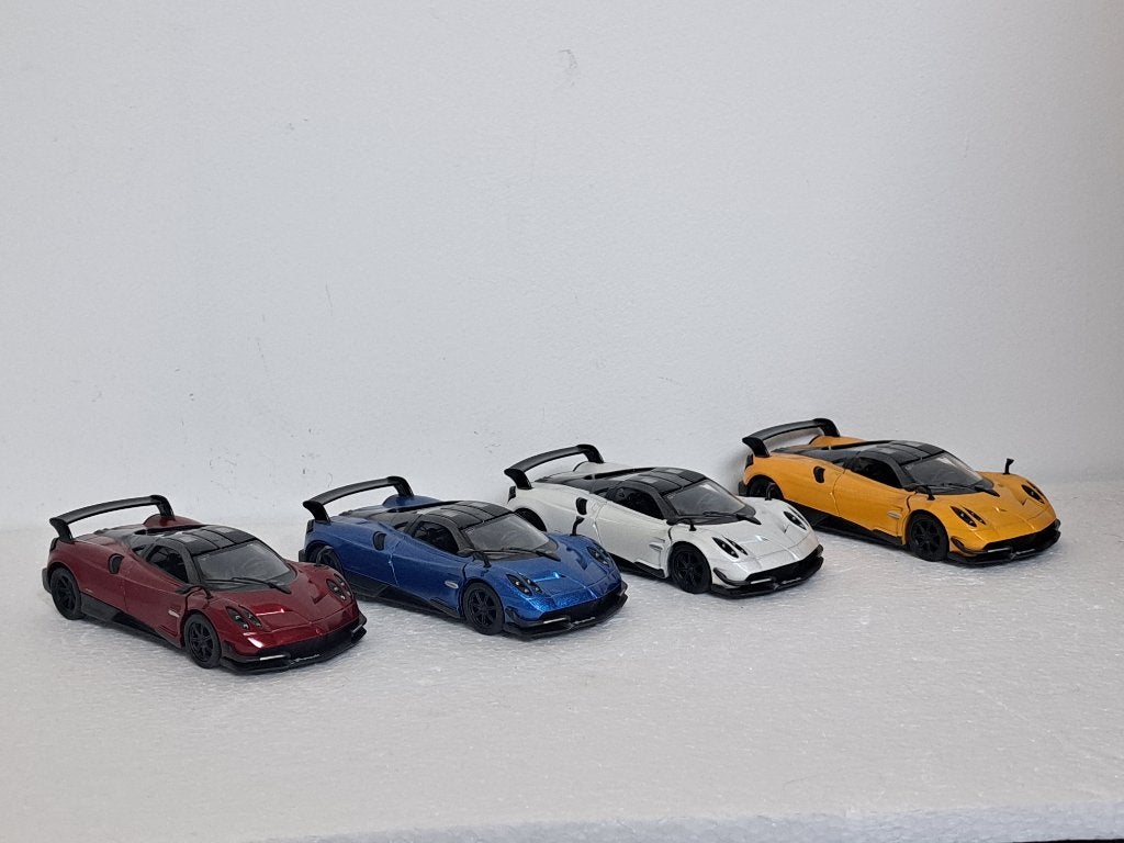 4 x Pagani Huayra  2016 1/38, Ophalen of Verzenden, Zo goed als nieuw, Auto, Overige merken
