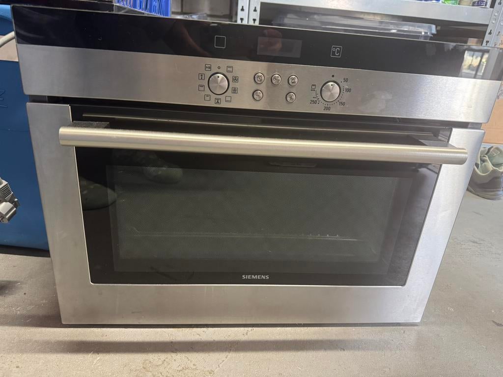 siemens oven compact model, Witgoed en Apparatuur, Ovens, Ophalen, 45 tot 50 cm, Gebruikt, Hete lucht