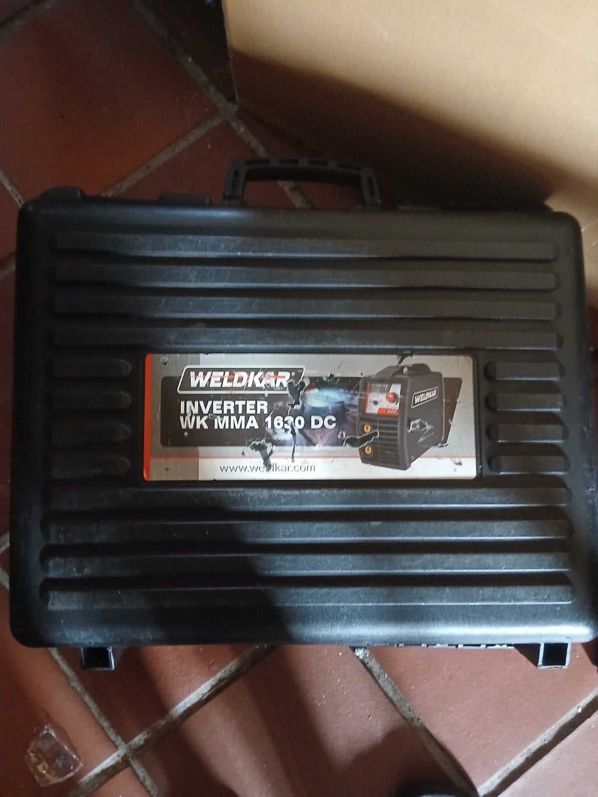 Weldkar Inverter WK MMA 1630 DC Lasapparaat, Ophalen of Verzenden, Gebruikt, 150 tot 250 ampère, Inverter